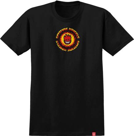 Koszulka Spitfire Og Fireball (black/red)